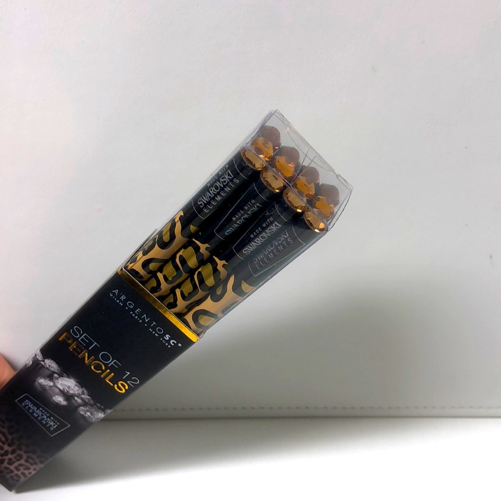 ARGENTO SC SET OF 12 PENCILS MADE WITH SWAROVSKI ELEMENTS
